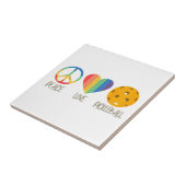 Carreau Peace Love Pickleball (Côté)