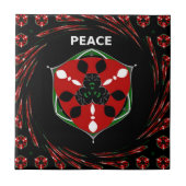 Carreau "Peace : with Shield Emblem" (Devant)