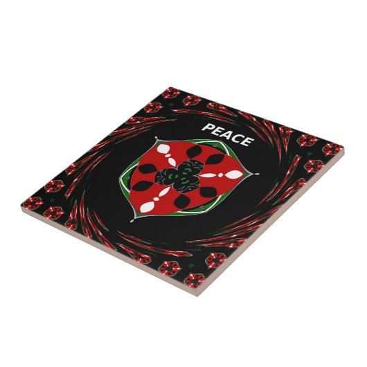 Carreau "Peace : with Shield Emblem" (Côté)