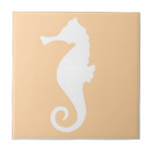 Carreau Peach Seahorse (Devant)