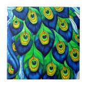 Carreau Peacock Feathers Design (Devant)