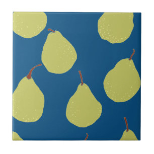 Carreau pear marine et vert