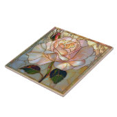 Carreau Pearl Blanc rose or Rose verre (Côté)