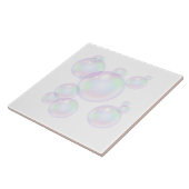 Carreau Pearl Bubble Bathroom Wall Art (Côté)