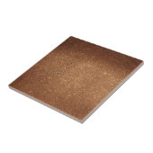 Carreau Pecan Caramel Parties scintillant Brown Parquet Cu (Côté)