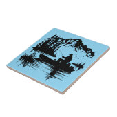 Carreau Pêche sur le lac (Côté)