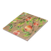 Carreau Pêches sur l'arbre (Côté)