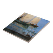 Carreau Peder Severin Kroyer - Bateaux de pêche (Côté)