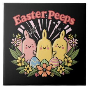 Carreau Peeps de Pâques