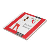 Carreau "Pefrectly a assaisonné la tuile de cuisine " (Côté)