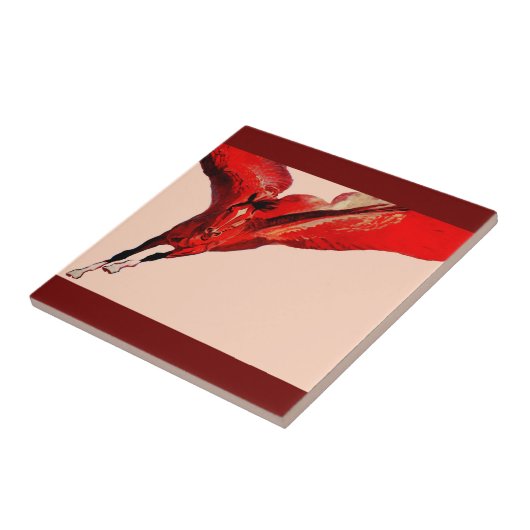 Carreau Pegasus le cheval volant (Côté)