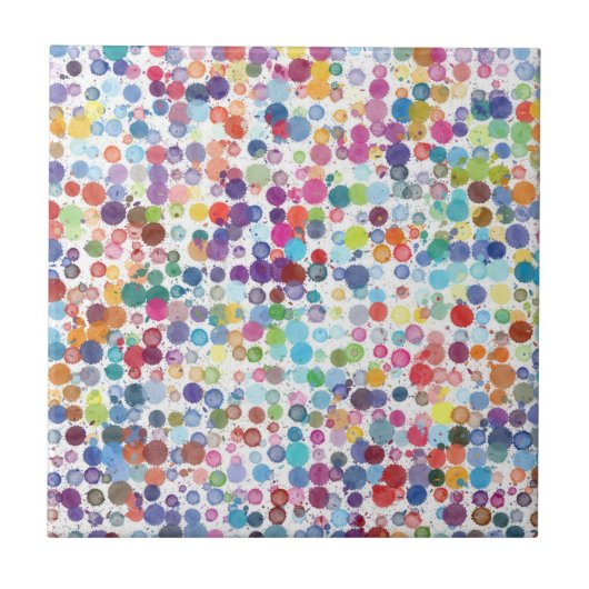 Carreau Peindre les éclaboussures (Devant)