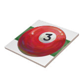 Carreau Peint 3 Motif de billard (Côté)