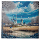 Carreau Peinture à l'huile no2 (Devant)
