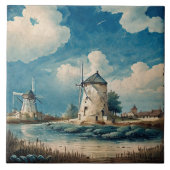 Carreau Peinture à l'huile no4 (Devant)