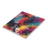 Carreau peinture Abstraite (Côté)