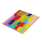 Carreau Peinture Abstraite fantastique par Kris Taylor (Côté)