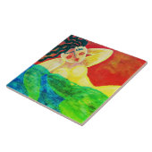 Carreau Peinture acrylique Abstraite de goutte maigre (Côté)