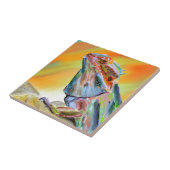 Carreau Peinture barbue chromatique de Digitals de dragon (Côté)