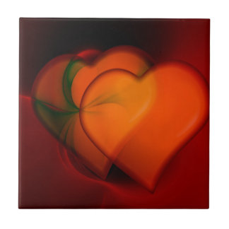 Carreau Peinture cardiaque