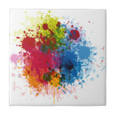 Carreau Peinture colorée (Devant)