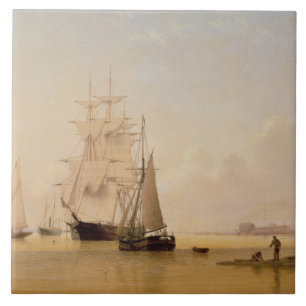 Carreau Peinture de bateau (huile sur la toile) 2