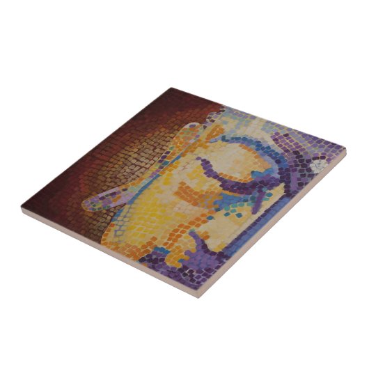 Carreau Peinture de Bouddha (Côté)