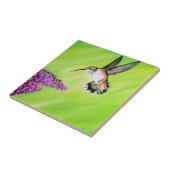 Carreau Peinture de colibri et de Lilac (Côté)