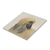 Carreau Peinture de la hache afghane - jolie art original (Côté)