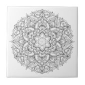 Carreau Peinture de mandala (Devant)