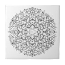Peinture de mandala
