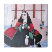 Carreau Peinture de Qajar (Devant)