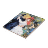 Carreau Peinture de renoir de danse de femme d'homme (Côté)