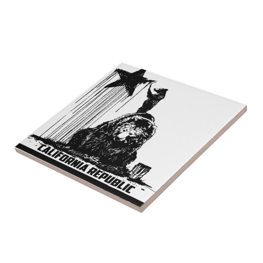 Carreau Peinture d'ours (Côté)