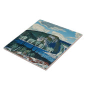 Carreau Peinture du parc provincial Algonquin par AJ Casso (Côté)