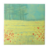 Carreau Peinture du paysage de prairie (Devant)