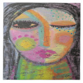 Carreau Peinture en acrylique Abstraite Daydream sur le ta (Devant)