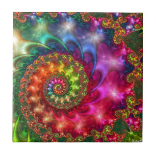 CARREAU PEINTURE ÉSOTÉRIQUE CÉLESTE