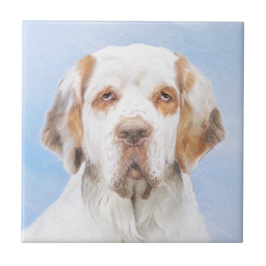 Carreau Peinture espagnole de combre - Belle art original (Devant)