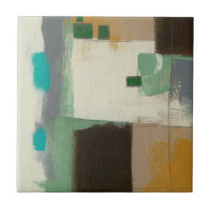 Carreau Peinture expressionniste avec pointes de brosse lo