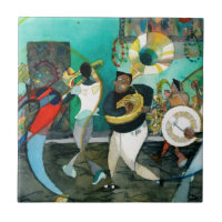 Peinture "jazz de musique de la Nouvelle-Orléans "
