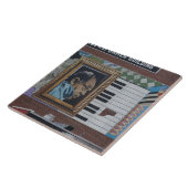 Carreau Peinture murale de mur de Duke Ellington, point de (Côté)