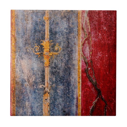 Carreau Peinture murale de Pompéi (Devant)