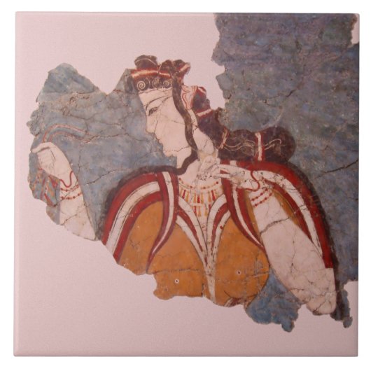 Carreau Peinture murale minoenne (Devant)