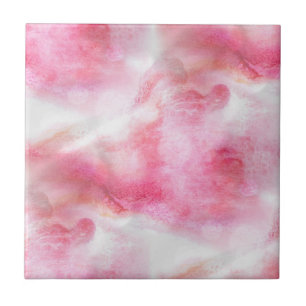 Carreau peinture rouge de main d'arrière - plan