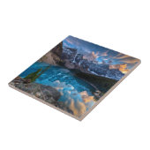 Carreau Peinture sur la moraine (Côté)