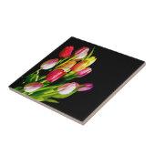 Carreau Peinture Tulip - Art Fleur original (Côté)