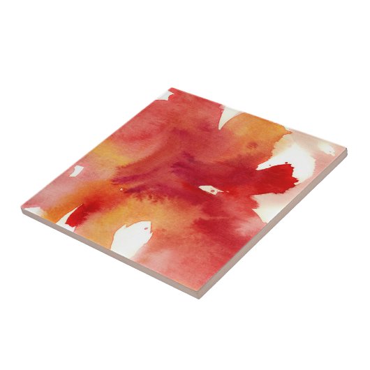 Carreau Peintures abstraites d'aquarelle (Côté)