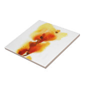 Carreau Peintures florales abstraites 2 d'aquarelle (Côté)