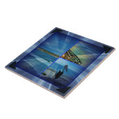 Carreau Pelican Beach Sparkle Collage, (Côté)